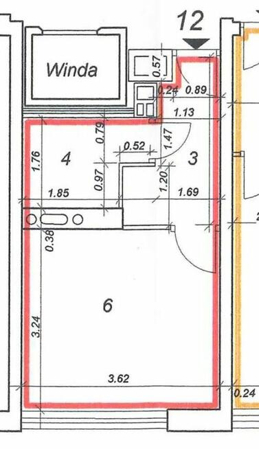 Kawalerka Kraków Bronowice do wejścia