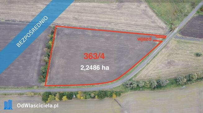 Gdańsk–Wiślinka 9,19 ha przy S7 Działki Przemysłowe UP Z MPZP Okazja!