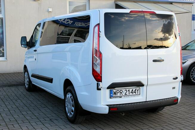 Ford Transit Custom 9-osob. L2 130KM Salon PL FV23% 1WŁ Android/Apple Tempomat Gwarancja