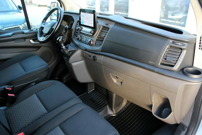 Ford Transit Custom 9-osob. L2 130KM Salon PL FV23% 1WŁ Android/Apple Tempomat Gwarancja