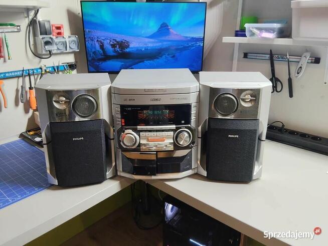 Wieża Muzyczna Stero Philips Mocna Duża