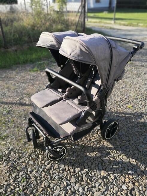 Wózek bliźniaczy spacerowy BABY MONSTERS EASY TWIN 3.0