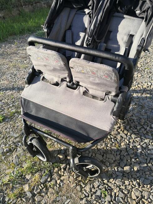 Wózek bliźniaczy spacerowy BABY MONSTERS EASY TWIN 3.0