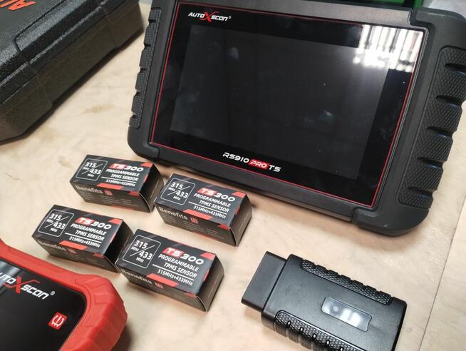 RS910 tester usterek Autoxscan TS TPMS programowanie