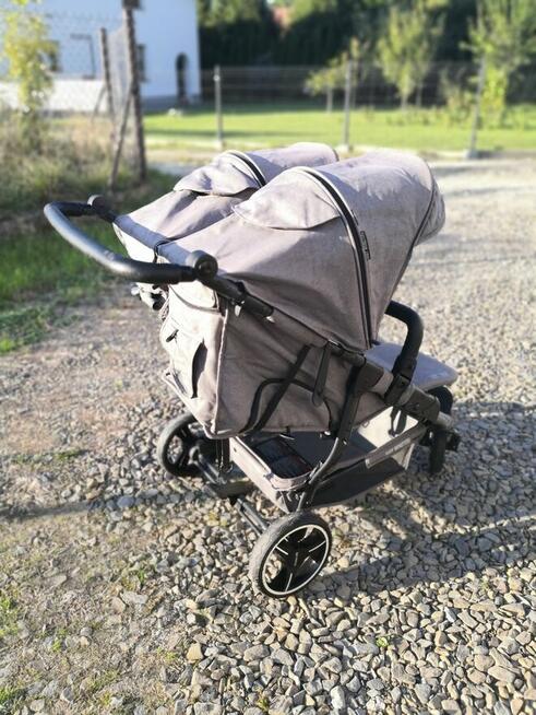 Wózek bliźniaczy spacerowy BABY MONSTERS EASY TWIN 3.0