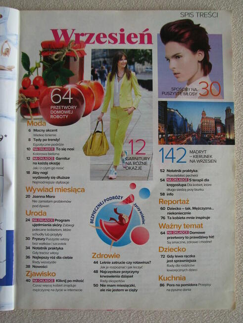 Świat kobiety – miesięcznik nr 1.2002 r. i nr 9.2014 r.