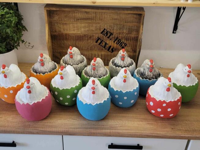 Pisanka gipsowa jajko gipsowe wielkanocne pisanki