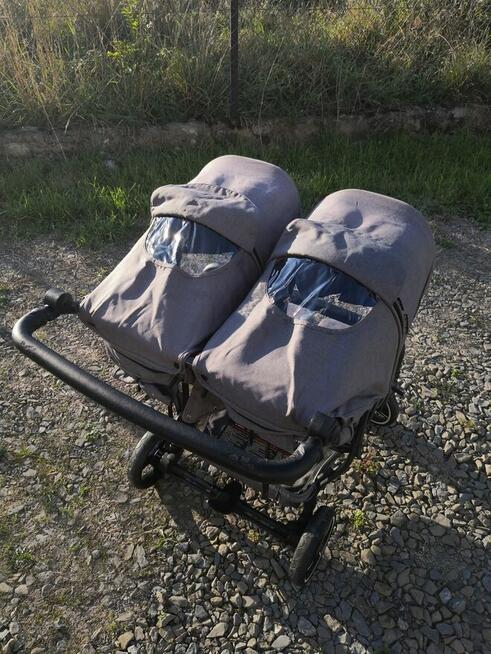 Wózek bliźniaczy spacerowy BABY MONSTERS EASY TWIN 3.0