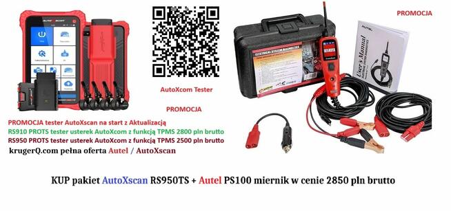 MX900 tester usterek top model cena 2500 pln nowy model
