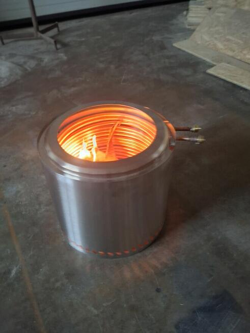 Podgrzewacz Piec Do Basenu Balii Nierdzewny Zestaw z Pompką