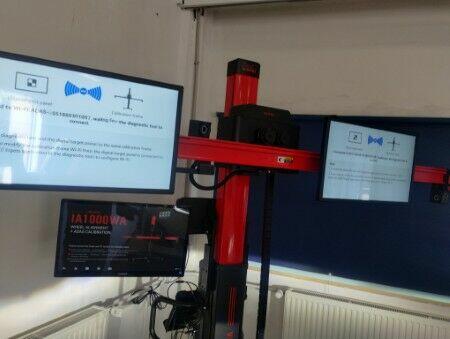 Autel IA900WA zbieżność - geometria - kamera-radar