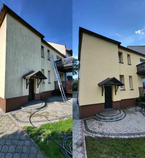 Mycie ciśnieniowe elewacji, czyszczenie elewacji