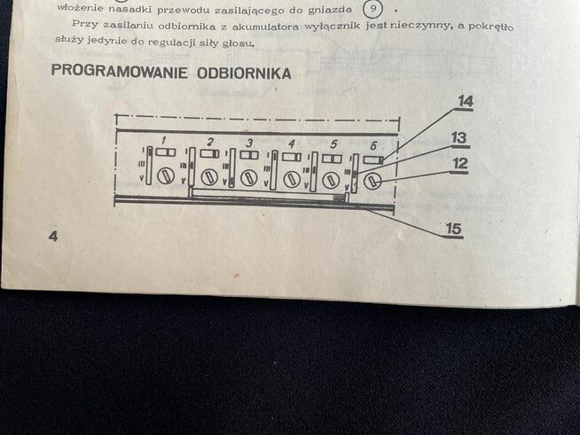 PRL Neptun 171 instrukcja schemat DTR oryginał PRL Neptun 17