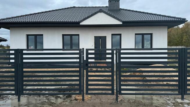 Brama 4m + Furtka 1m – Nowoczesne i Solidne Rozwiązanie