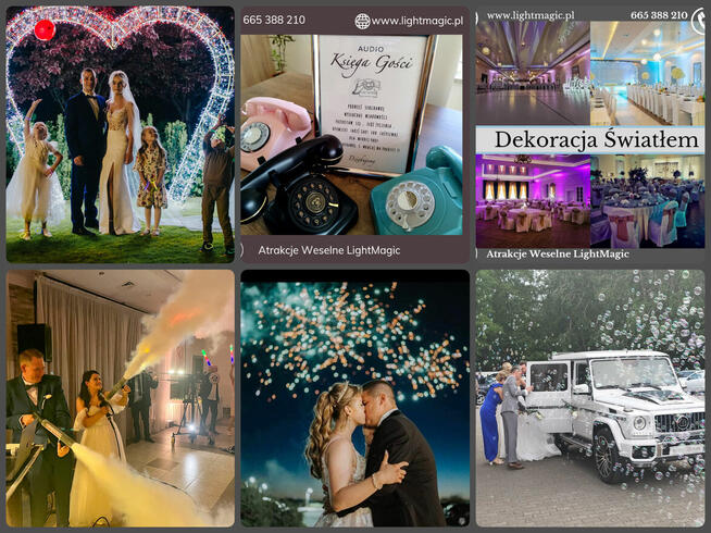 Fotobudka 360. Kolorowy Dym. Napisy. Fajerwerki. PhotoBox