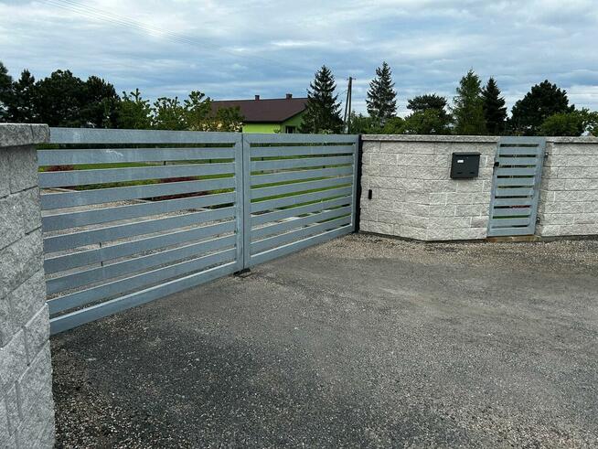 Brama 4m + Furtka 1m – Nowoczesne i Solidne Rozwiązanie