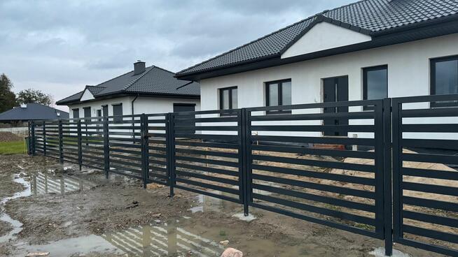 Brama 4m + Furtka 1m – Nowoczesne i Solidne Rozwiązanie