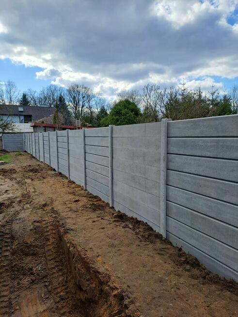 Nowoczesne ogrodzenia betonowe Dolnyśląsk