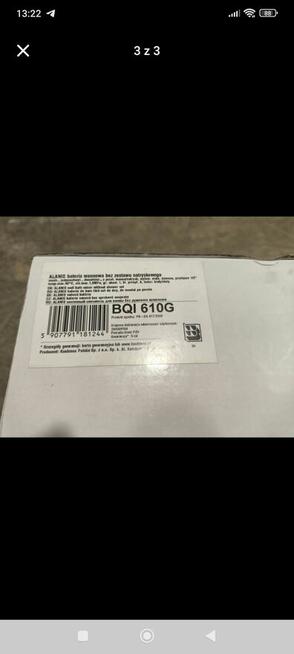 Bateria wannowa Kuchinox nowa biały złoty