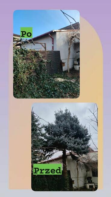 Usługa do działek, ogrodów i prac przydomowych.