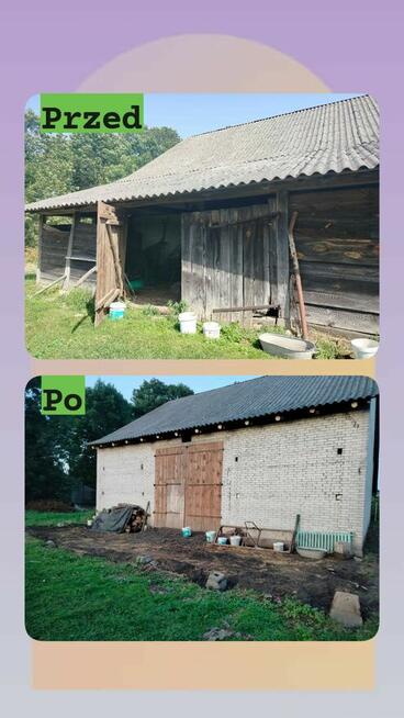 Usługa do działek, ogrodów i prac przydomowych.