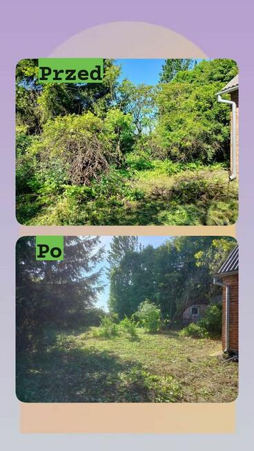 Usługa do działek, ogrodów i prac przydomowych.