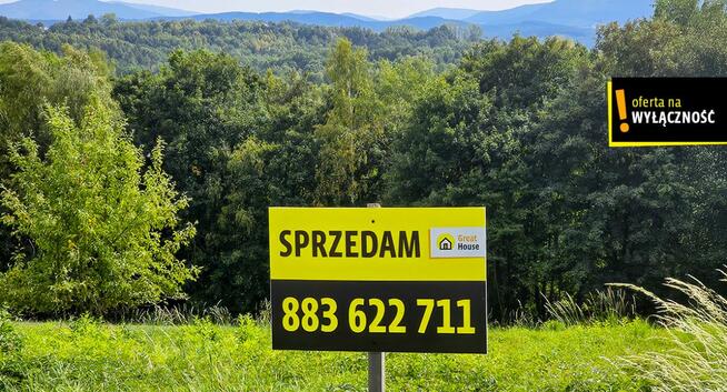 Działka budowlana Czechówka gm. Siepraw,