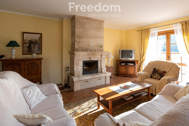 Dworek z dużą działką blisko lasu i jeziora