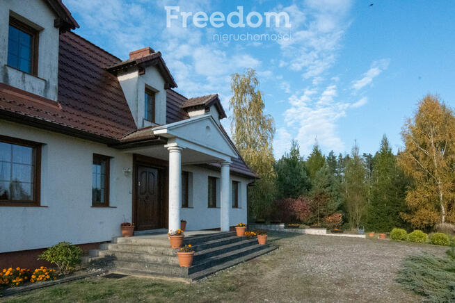 Dworek z dużą działką blisko lasu i jeziora