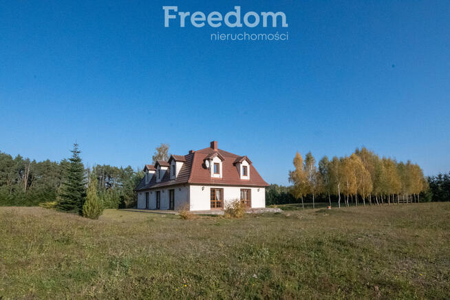 Dworek z dużą działką blisko lasu i jeziora