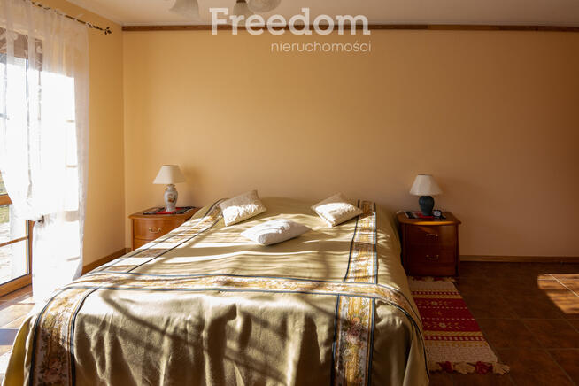 Dworek z dużą działką blisko lasu i jeziora