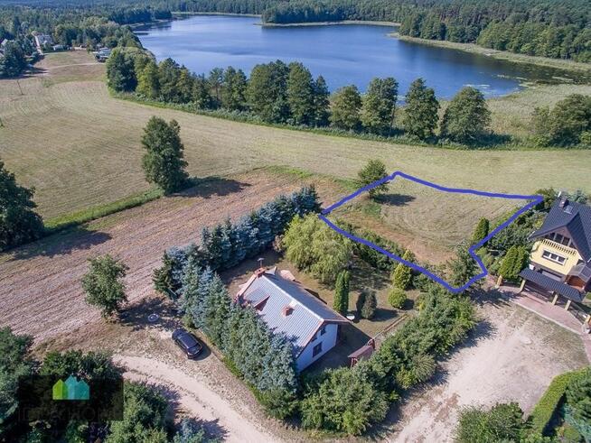 Działka z dostępem do jeziora Gackiego