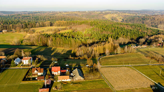 Działka budowlana Tuchów 18 ar, widokowa !