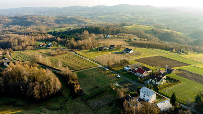Działka budowlana Tuchów 18 ar, widokowa !