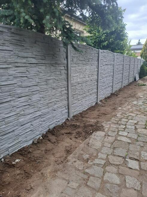 Nowoczesne ogrodzenia betonowe Strzelin