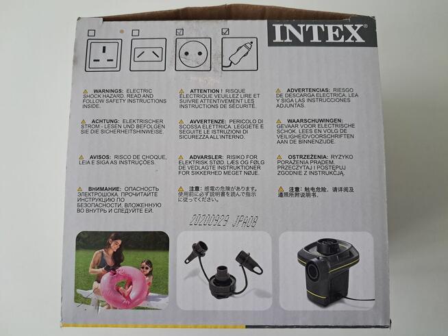 Pompka elektryczna „INTEX”, do sprzedania