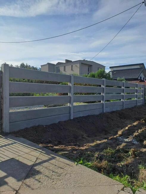Nowoczesne ogrodzenia betonowe Dolnyśląsk