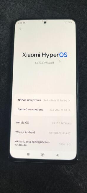 Xiaomi Redmi Note 11 Pro 5g. 8+6GB RAM/ 128 GB