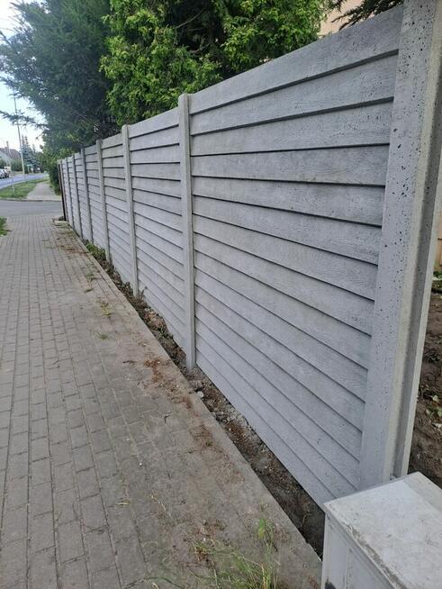 Nowoczesne ogrodzenia betonowe Oława