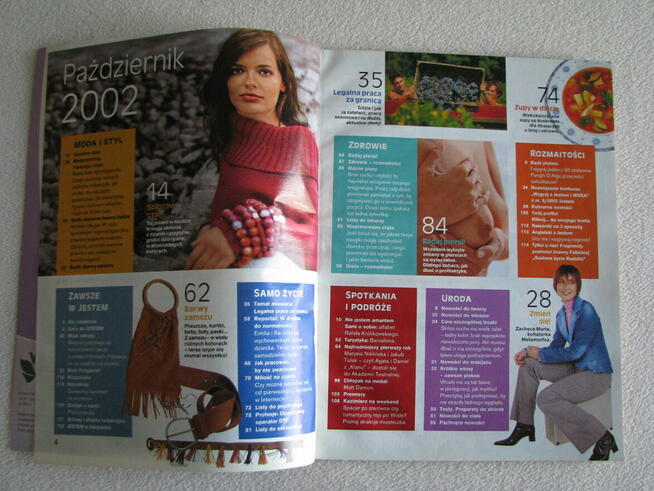 Magazyn Jestem nr 10 z 2002 r.– miesięcznik dla młodych kobi