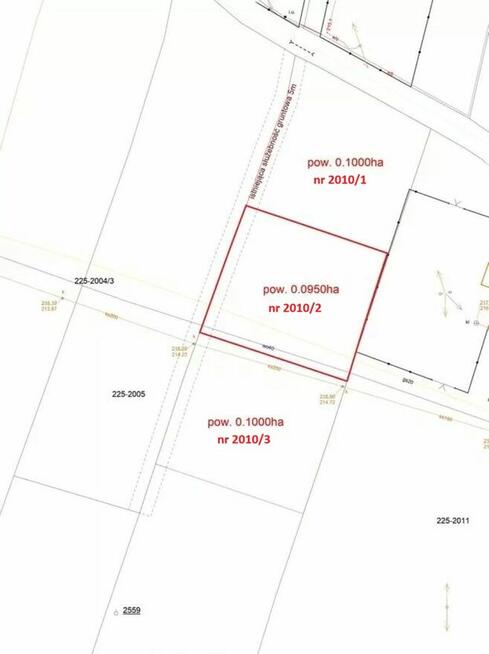 Działka budowlana 9,5 a (ul. Budziwojska) Rzeszów