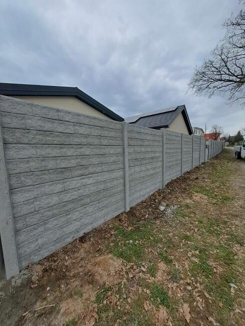 Nowoczesne ogrodzenia betonowe Dolnyśląsk