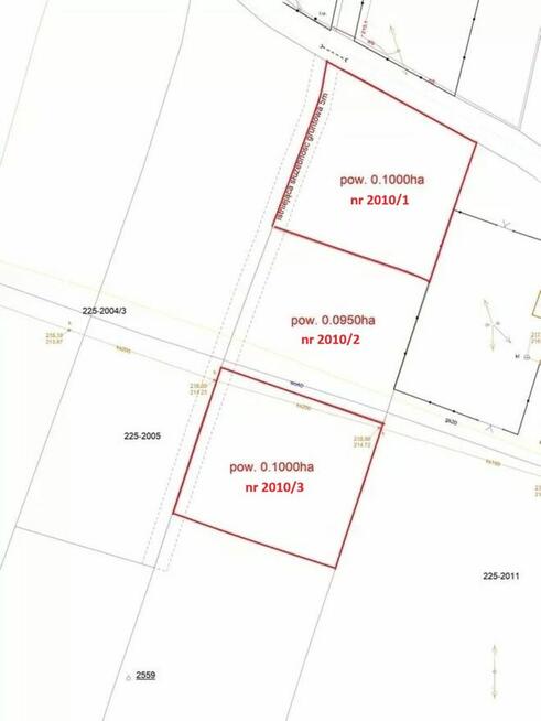 Działka budowlana 10 a (ul. Budziwojska) Rzeszów