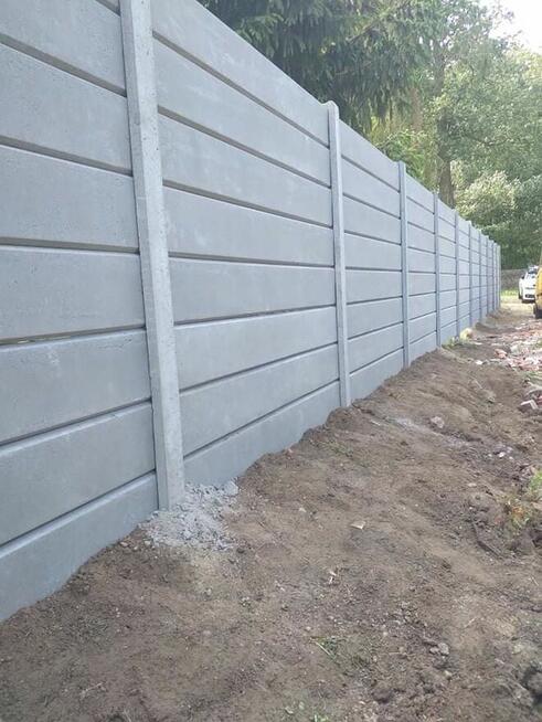 Nowoczesne ogrodzenia betonowe Leszno