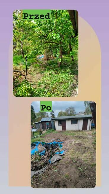 Usługa do działek, ogrodów i prac przydomowych.