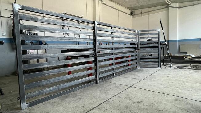 Brama 4m + Furtka 1m – Nowoczesne i Solidne Rozwiązanie