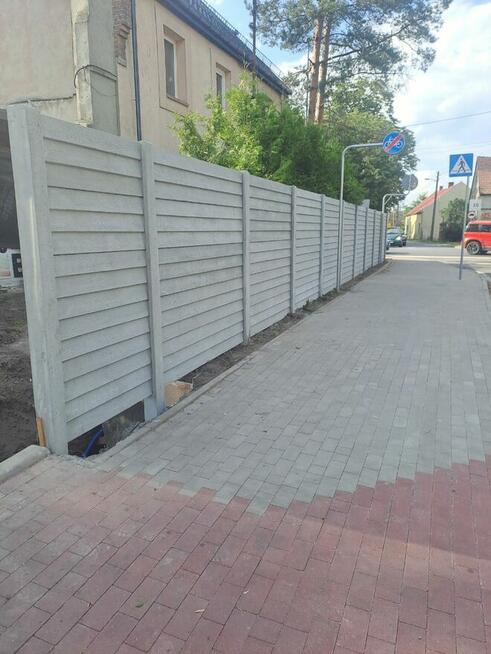 Nowoczesne ogrodzenia betonowe Strzelin