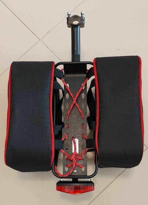 Bagażnik rowerowy Author ACR wsporniki boczne sakwy - komplet