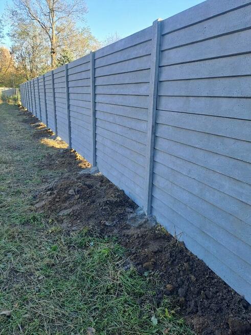 Nowoczesne ogrodzenia betonowe Dolnyśląsk
