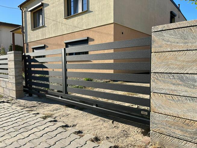 Brama 4m + Furtka 1m – Nowoczesne i Solidne Rozwiązanie